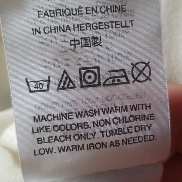 J Crew Ivory Berry Pleated Skirt sz 0 - Picture 6 of 7